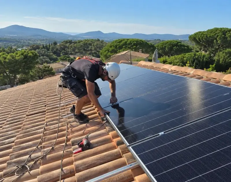 Installateur panneaux solaires Saint-Dézéry — pose photovoltaïque sur toiture